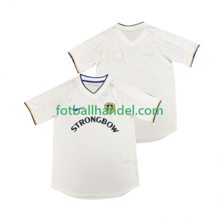 Herre Fotballdrakter Leeds United 2000 2001 Hjemme Retro Kortermet